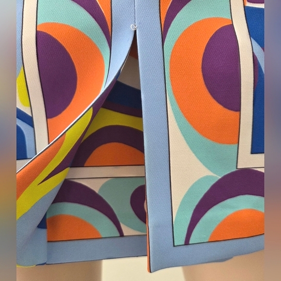 Zara | NWOT Split Neck Mini Dress - Picture 7 of 14